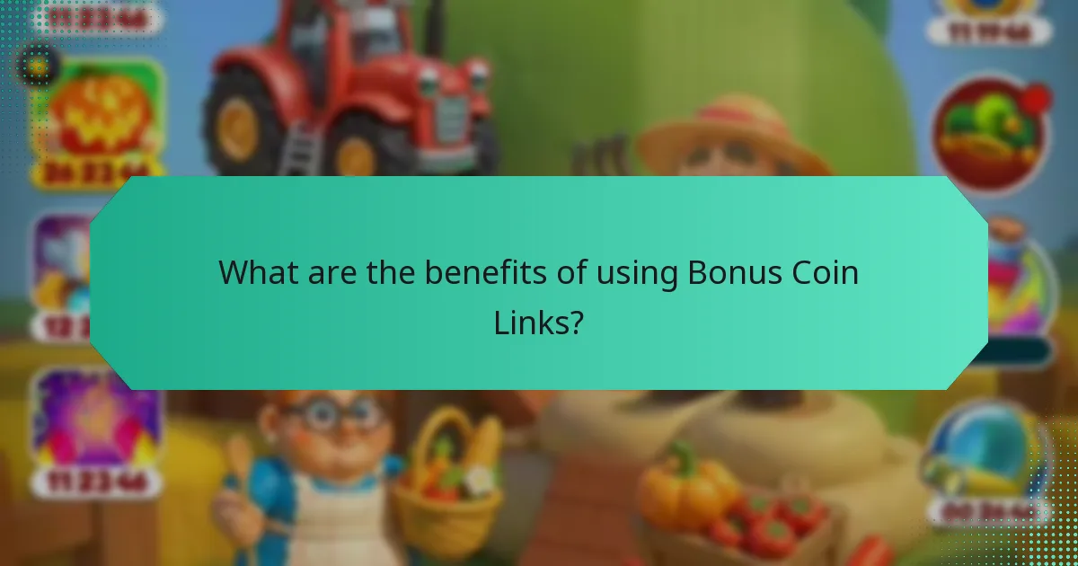 What are the benefits of using Bonus Coin Links?